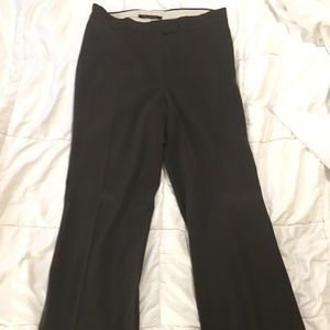 Brown Elie Tahari pants with slight sheen
